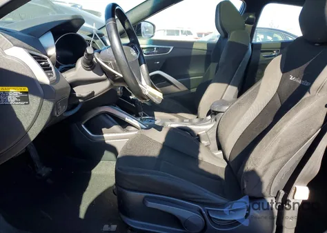 2017 Hyundai Veloster from USA, damaged, VIN KMHTC6AD2HU320459